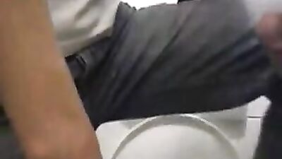 Public Toilet Hookups: The Ultimate Amateur Handjob Experience!