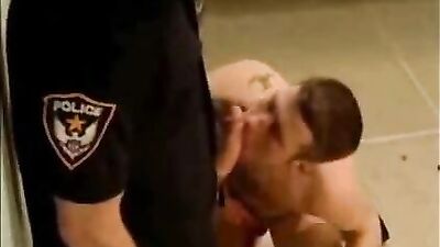 Police Officers on Duty: A Naturally Dazzling Gay Porn Adventure!