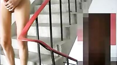 Asian GayTube Home Stairs Twink: Cum Shots Amateur Adventure