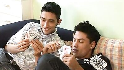 Latin Ass Play: Bareback Card Games Turn Into Hardcore Fucking