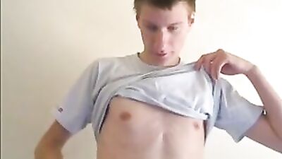 Young Cutie Pours His Heart Out in Solo Action