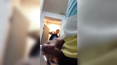 He thinks for a little Amateur Cum Shots Handjob - His Gay Thoughts