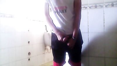 Public Boy Bathroom Sex: Amateur Asian Cum Shots!