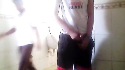 Public Boy Bathroom Sex: Amateur Asian Cum Shots!