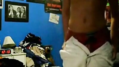 Gay Amateur Room Cumshot Quickie - Hardcore Action!