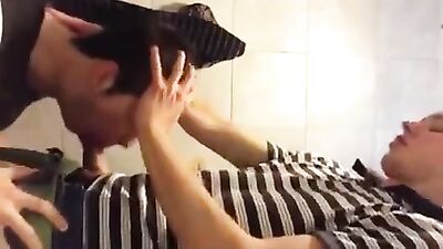 Locker room blowjob: Amateur Cum Shots Oral