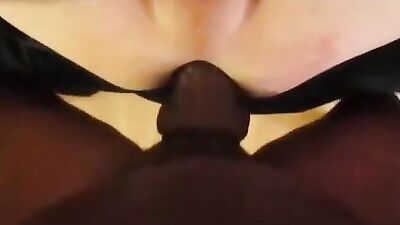 Bareback Amateur Ass-Play: Slow and Deep Fuck