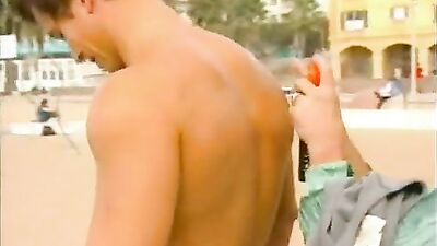 Thrilling Shirtless Twinks Take on Roller Coaster Adventure!