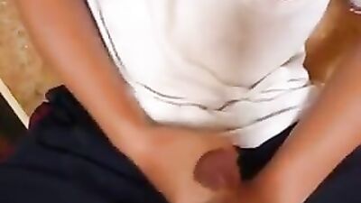 Gentle Masturbation & Amateur Cum Shots - A Handjob Experience!