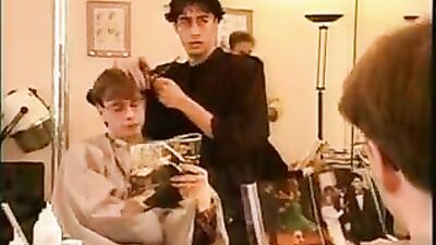 Tight Glistening Barber Shop Handjob: The Ultimate Gay Porn Experience