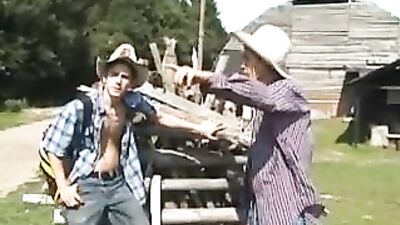 Cowboys Outside Boy Porn: Bareback Ride on the Range