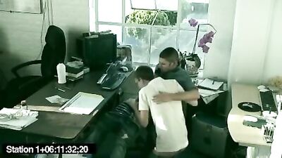 Office Fucking: Amateur Bareback Voyeur