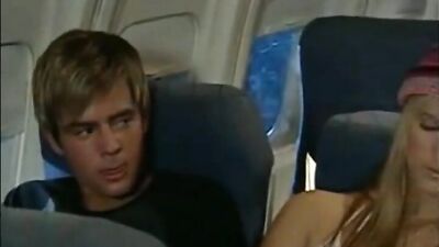 Snakes on Plane XXX: Amateur Ass Play Action in the Cockpit!