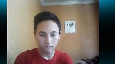 Red Sweater - Amateur Cum Shots Handjob - The Hottest Gay Porn Video!