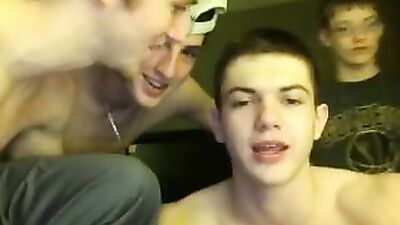 Gang of Friends: Webcam Sexcapades - Gay Porn Video