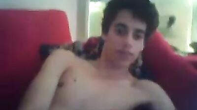 Red Couch Passion - Amateur Handjobs and Cum Shots Delight!