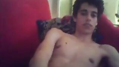 Red Couch Passion - Amateur Handjobs and Cum Shots Delight!