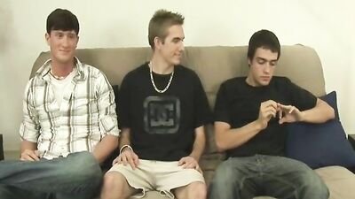 Young Buddies Take Their First Steps Into Gay Porn