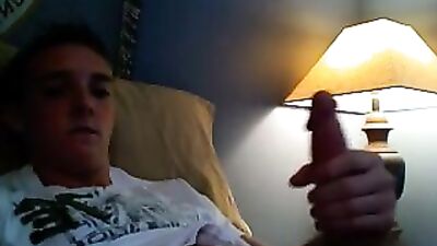 Handjobs with The Lamp: Amateur Cum Shots