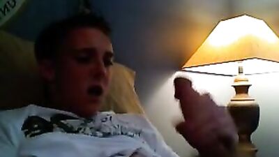 Handjobs with The Lamp: Amateur Cum Shots