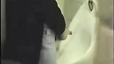 Blowjob in public toilets