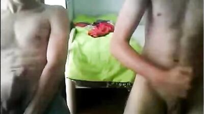 GayPornHub - Cute Webcam Couple Amateurs Cumming