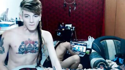 Cute young cute dreadlocks: Amateur cum shots galore!