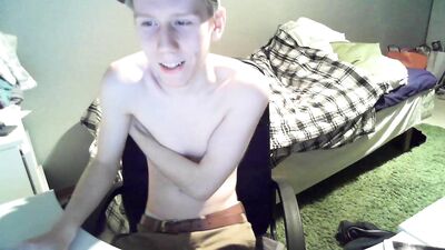 Young Cuties Solo JO Session - Exploring His Body!