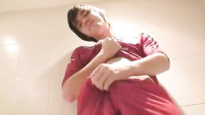Shower Solo Playtime - Hardcore Gay Porn Video!