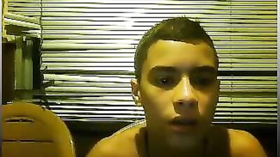 Web-Cam Solo Taste Explosion: Teen Camboy Cums and Tastes!