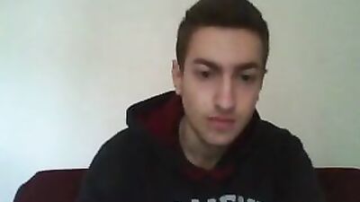 Gay Webcam Handjob Lessons: He Teaches His Cock