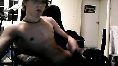 Gay Skater Web-Cam Solo Big Cocks: Hardcore Wanking Adventure