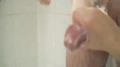 Shower Cum Wank - Big Cocks Web-Cam Cumming with Mate!