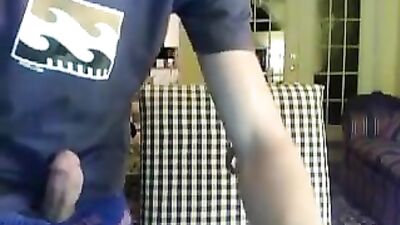 Young and Beautiful Boy: Gay Handjob Web-Cam Solo