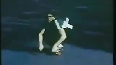 Vintage Skater Boys - Bareback Group Action!