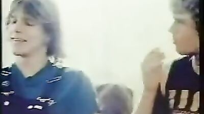 Vintage Skater Boys - Bareback Group Action!