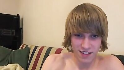 Blonde Wanks & Cums Again in Hot Gay Porn Adventure!