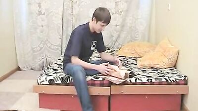 Young Russian Fucks Klark Again in Another 3Way!