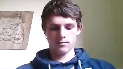 Cumming for Cute English Web-Cam Solo Handjob