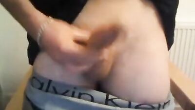 Young Student Jerks Off in His Dorm Room - Web-Cam Solo Handjob