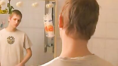 Blonde Boy Tomazs Gay Porn Adventure: Exploring Solo Blond Boys Desires