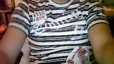 Gay Bosss Shy Masturbation in the Office - A Handjob Web-Cam Solo!