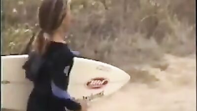 Surfing Jacks Cum Shot Adventure: Long-Haired Blonde Boy Explodes!