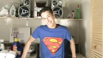 Gay Laundry Fetish - Amature Ass Play!