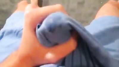 Soiled Boxers Solo Cum Shots: Amateur Gay Porn Adventure!