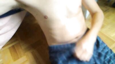 Teen boy jerk and cum 2