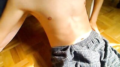 Teen boy jerk and cum 2
