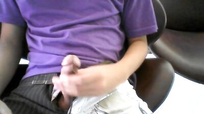 Young Masturbating Cutie - Sweet Amateur Cum Shots Handjobs!