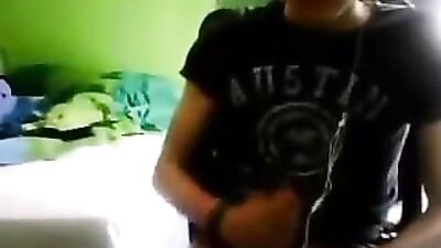 Cam boy Handjob Web-Cam Solo: Unleashed Desires!