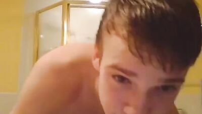 Young Chatter: Blond Boys Handjob Solo (190 characters)